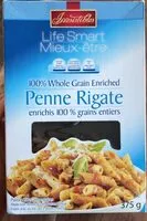 Mängden socker i Penne Rigate 100% grains entiers