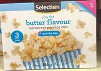 Mängden socker i Low fat butter flavour