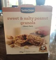 Mängden socker i Granola sucré et salé aux arachides