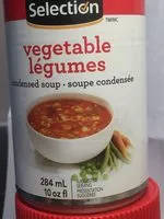 Mängden socker i Vegetable soup