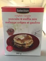 Mängden socker i Mélange crêpe et gaufres