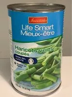 Mängden socker i Haricot verts coupés