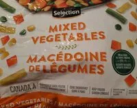 Mängden socker i Macédoine de légumes