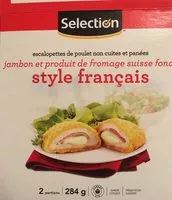 Mängden socker i Cordon bleu