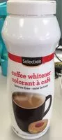 Mängden socker i Colorant à café sans lactose