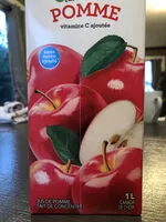 Mängden socker i Jus de pomme
