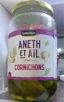 Mängden socker i Cornichons Aneth et Ail