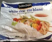Mängden socker i Riz blanc - grains longs