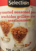 Mängden socker i Arachides grillees a sec