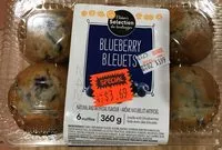 Mängden socker i Muffins Bleuets