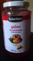 Mängden socker i Gelée de pommes