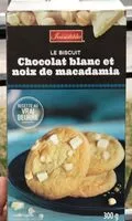 Mängden socker i Le biscuit chocolat blanc et noix de macadam