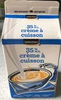 Mängden socker i Crème à cuisson 35%