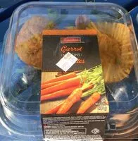 Mängden socker i Muffins carrottes