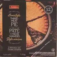 Mängden socker i Homestyle three-meat pie