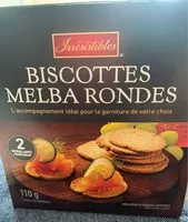 Mängden socker i Biscottes Melba Rondes