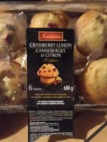 Mängden socker i Cranberry lemon muffin