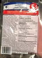 Mängden socker i Jambon cuit haché et pain de viande simili poulet