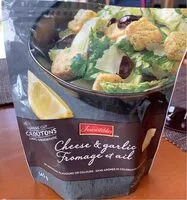 Mängden socker i Croûtons fromage et ail