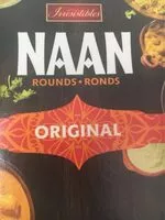 Mängden socker i Naan ronds original