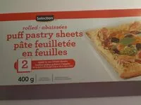Mängden socker i Pâte feuilletée en feuilles