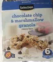 Mängden socker i chocolate chip & marshmallow granola