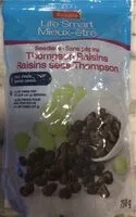 Mängden socker i Raisins secs Thompson