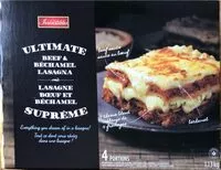 Mängden socker i Lasagne au boeuf et bechamel
