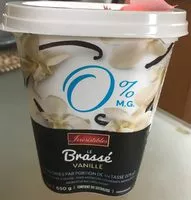 Mängden socker i Le brassé Vanille