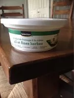 Mängden socker i Fromage à la crème ail et fines herbes