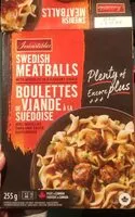 Mängden socker i Boulettes de viande à la suédoise