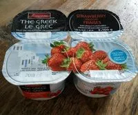 Mängden socker i Le grec - Yogourt fraises