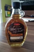 Mängden socker i Maple syrup sirop d'érable