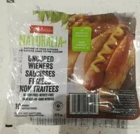 Mängden socker i Saucisses fumées non traitées
