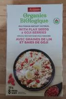 Mängden socker i Gruau instantané multigrains - lin et baies de goji