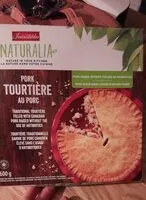 Mängden socker i Naturalia tourtière au porc