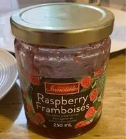 Mängden socker i Confiture de framboises