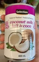 Mängden socker i Lait de coco