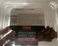 Mängden socker i Smoked almonds
