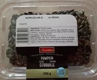 Mängden socker i Graines de citrouille