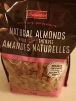 Mängden socker i Amandes naturelles