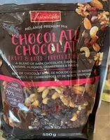 Mängden socker i Fruits et noix