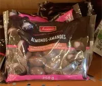 Mängden socker i Chocolate almonds