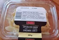 Mängden socker i Gingembre confit