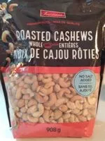 Mängden socker i Noix de cajou rôties