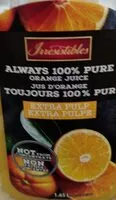 Mängden socker i Jus d'orange extra pulpe