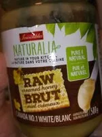 Mängden socker i Miel brut crémeux