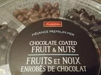 Mängden socker i Fruits et noix enrobés de chocolat