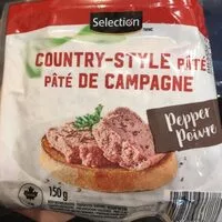 Mängden socker i Country Style Pâté de campagne