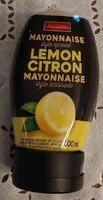 Mängden socker i Mayonnaise citron
